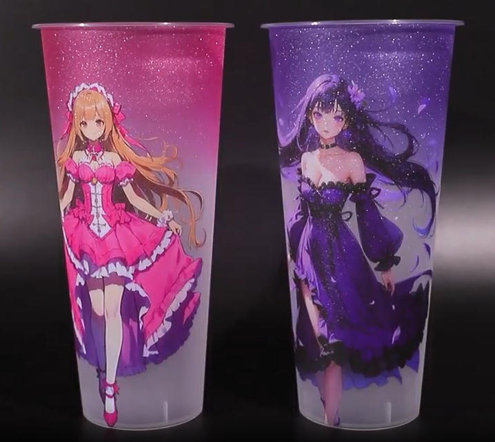 Hochwertiges YZY-Glitzeretikett – eine unserer IML-Dekorfolien