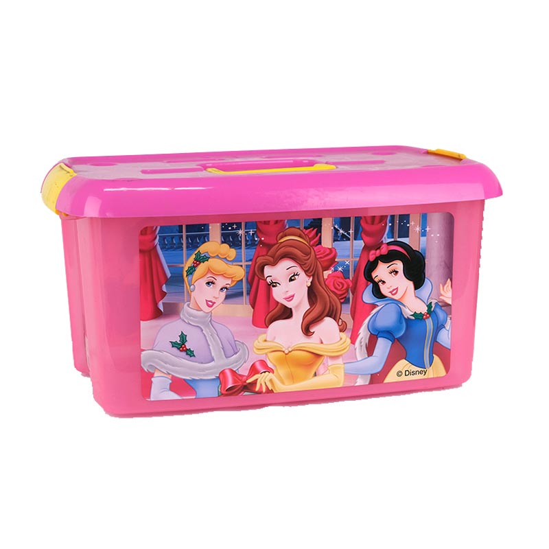 Aufbewahrungsbox mit Griff, Spritzguss-In-Mold-Etikett