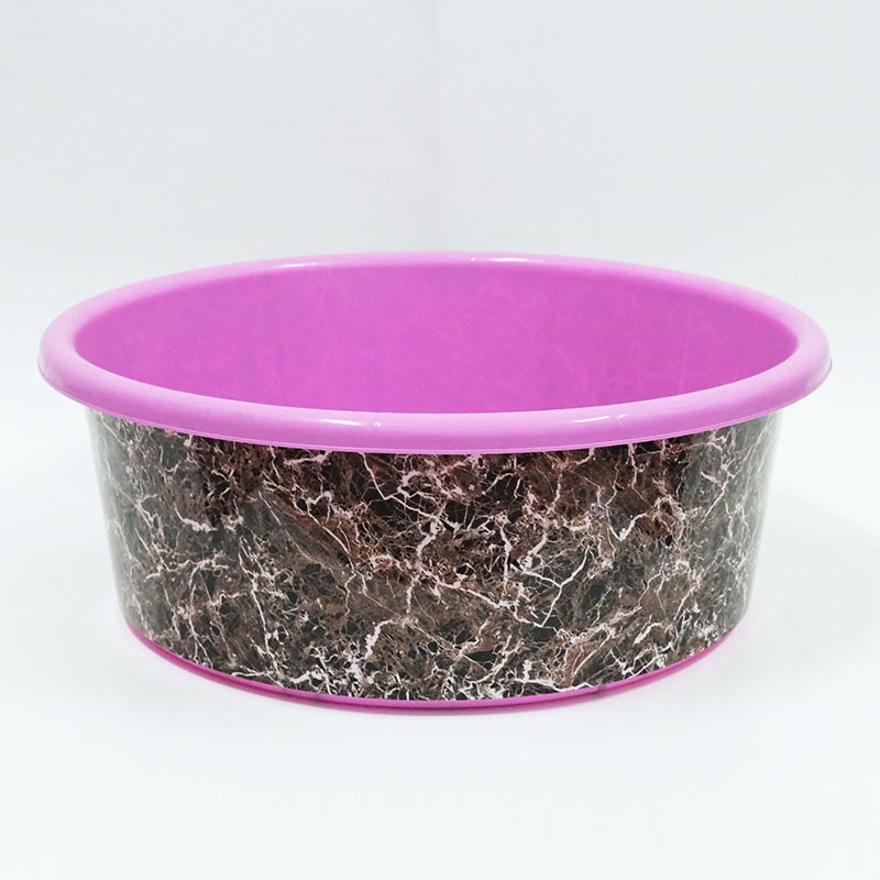 Etikett für Spritzguss-In-Mold-Waschbecken aus Kunststoff für den Haushalt