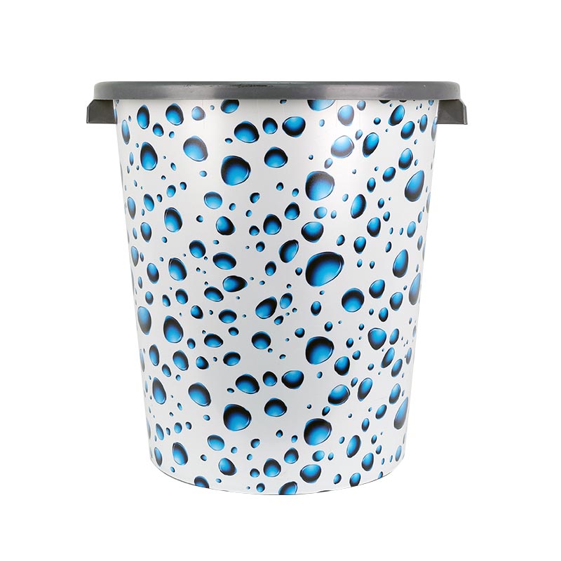 Mülleimer-Spritzguss-In-Mold-Etikett